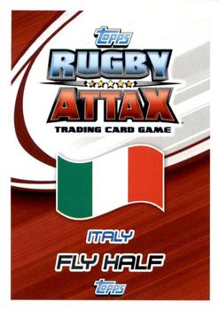2015 Topps Rugby Attax #217 Diego Dominguez Back